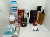 many different types of skin care products on the counter