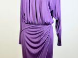 purple draped dress on a mannequin mannequin mannequin mannequin mannequin mannequin mannequin mannequin mannequin