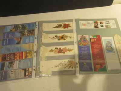 LOT DE MARQUE PAGES (photographie non exhaustive) .
