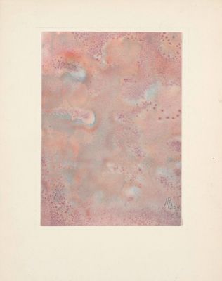 an image of a painting of a pink and blue square