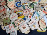 many different types of stickers on the table
