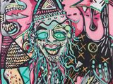 une image d'une peinture représentant un groupe de personnes jouant des instruments