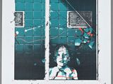 an image of a poster of a woman looking out of a window