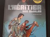 la couverture du livre *Libertier des glaces*, sur laquelle figure un homme à cheval