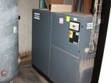 a water heater in the basement of a home