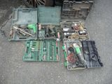 a lot of tools that are sitting on the ground