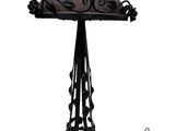 an image of a lamp that is on top of a table