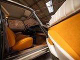 a car that is parked inside of a building