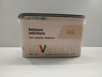 INVENTIV - Peinture intérieure - Beige Crème n°5 - Satin 2,5…