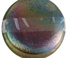 an image of a colorful glass object on a white background