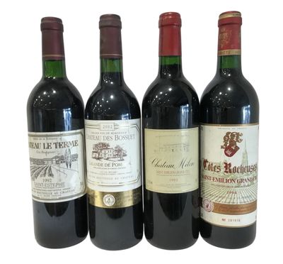 Ensemble comprenant 4 bouteilles :