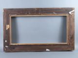 a picture of a picture frame on a gray background