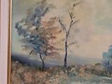 a picture of a painting hanging on the wall