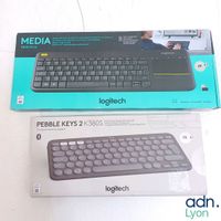 Lot de 8 Claviers Logitech - Non testé - Comme neuf - Avec b… (photo 3)