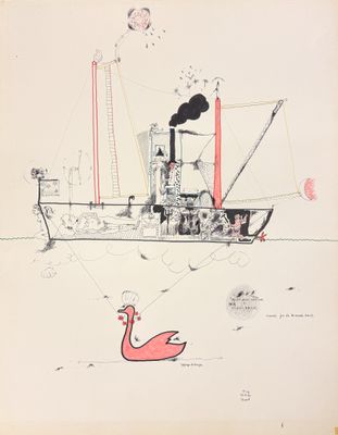 Lionel VINCHE (1936-2025) "Ils ont péché(sic) Neptune à Midd…