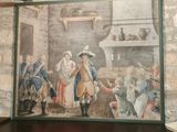 une image d'un tableau sur le mur d'un bâtiment