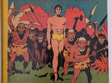 la couverture de « Tarzan et les Pygmées »