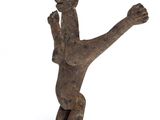 an image of a statue of a man holding a baseball bat