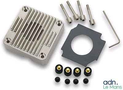 an image of a close up of a metal device with screws and nuts
