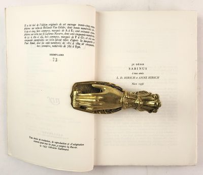 (Tirage de tête) Henri BOSCO / « Sabinus », NRF Gallimard, 1…