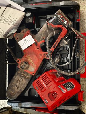 a box of tools that are sitting on the floor