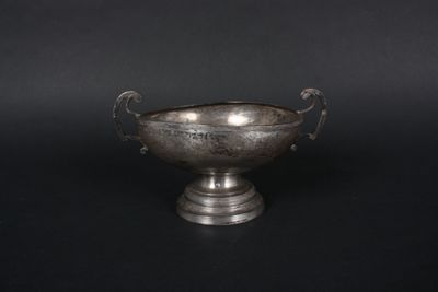coupe de mariage en argent poinçon minerve. - Photo 1