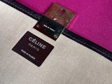 a close up of a purse with a tag on it