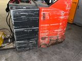 an image of a piece of equipment that is being worked on