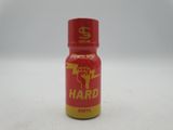 une photo d'une bouteille d'Hard AML posée sur une table