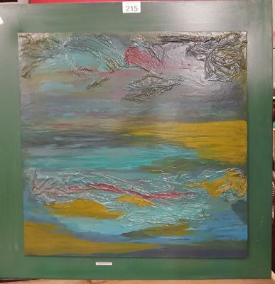 a picture of a painting on display in a store