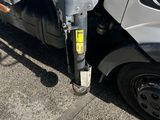 a truck that is parked on the side of the road