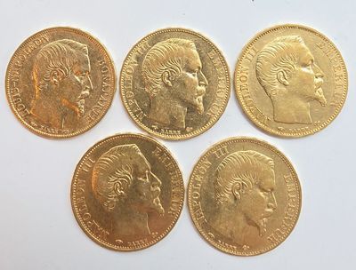 quatre souverains d'or de la famille royale britannique