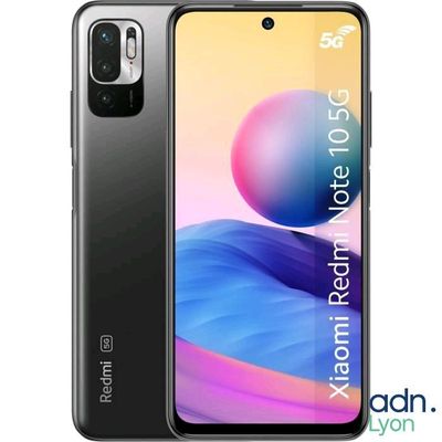 l'arrière d'un smartphone noir avec l'image d'un ballon en arrière-plan