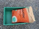 a bag of food that is sitting in a box