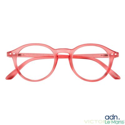 a close up of a pair of glasses on a white background