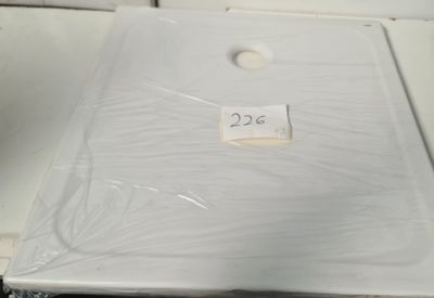 Receveur de douche extraplat DESIGN, dimensions 80 x 80 cm, …