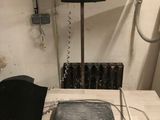 an image of a scale on a table in a room