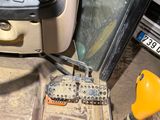 a close up of a machine that is sitting on the ground