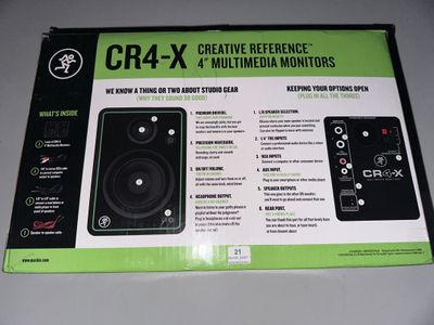 Enceinte MACKIE CR4X. TVA RECUPERABLE. - Photo 1