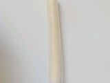 a picture of a tall white vase with a long handle