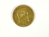 an image of a gold coin with a woman ' s face on it