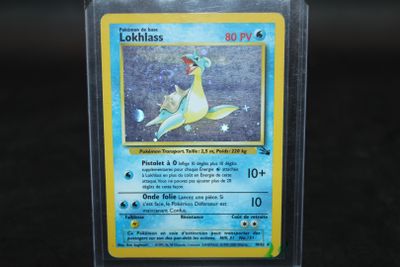 Carte Pokémon Loklhass 10/62 édition fossile