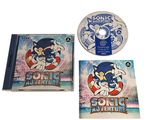 a cd and a cd case with sonic adventure on it