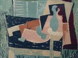 une image d'un tableau représentant une femme assise sur une chaise
