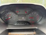 a close up of a car dashboard with a speedometer