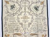 une image représentant un mouchoir orné d'un motif