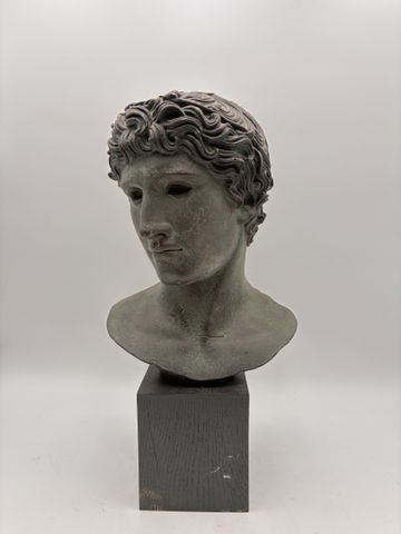 Reproduction du musée du Louvre « buste d’athlète victorieux en r...