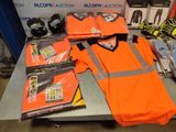 many items that are on a table in a store