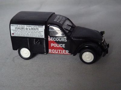 Jouet voiture Citroen 2cv camionnette secours police routier…