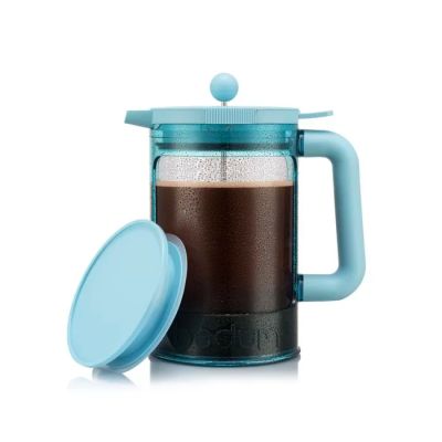 cafetière à piston avec couvercle